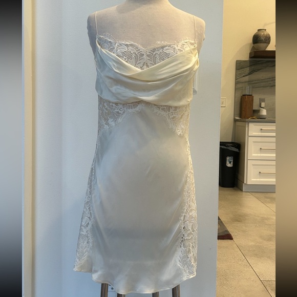 For Love And Lemons Cream Lace Slip Dress - Picture 2 of 12